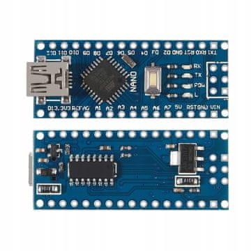 OEM Nano 3.0 Modul – Kompatibilan S Arduino, Atmega328P-Au SMD, Ch340 USB-Uart | 5V, 16Mhz, 32Kb Flash, 14 I/O