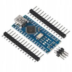 OEM Nano 3.0 Modul – Kompatibilan S Arduino, Atmega328P-Au SMD, Ch340 USB-Uart | 5V, 16Mhz, 32Kb Flash, 14 I/O