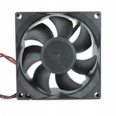 Rosfix 80X80X25 2Pin 24V – Hladilni Ventilator, Niska Buka, 2000 Rpm | 35 Cfm, 25 Dba, Plastična Izrada