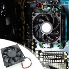 Rosfix 80X80X25 2Pin 24V – Hladilni Ventilator, Niska Buka, 2000 Rpm | 35 Cfm, 25 Dba, Plastična Izrada