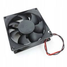 Rosfix 80X80X25 2Pin 24V – Hladilni Ventilator, Niska Buka, 2000 Rpm | 35 Cfm, 25 Dba, Plastična Izrada