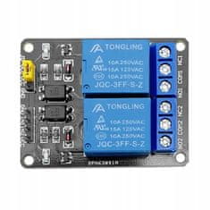 Rosfix 2-Kanalni 5V Modul Relejni Modul – Optička Izolacija Za Arduino | 2 Kanala Spdt, 50×40×18 MM, 10A, -40–85°C