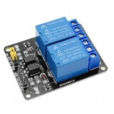 Rosfix 2-Kanalni 5V Modul Relejni Modul – Optička Izolacija Za Arduino | 2 Kanala Spdt, 50×40×18 MM, 10A, -40–85°C
