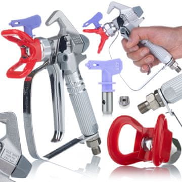 Rosfix Pištolj Za Bojanje UltraSpray Pm1 – Profesionalna Kvaliteta | Maks. Tlak 3000PSI, Mlaznica 517