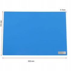 Rosfix Silikonska Lemna Podloga 500X350MM – Otporna Na 500°C | Antistatička, ESD Zaštita