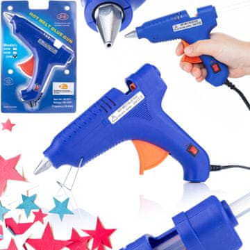 Rosfix Ministick 20W Pištolj Za Vruće Ljepilo – Pjenasta Mlaznica 7 MM | Za Djecu, Brzo Zagrijavanje, 100–240V