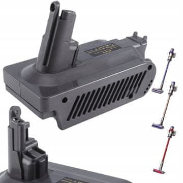 Rosfix Adapter Baterije Bosch 18V – Kompatibilno S Dyson V10 | ABS Materijal, Min. 4.0Ah