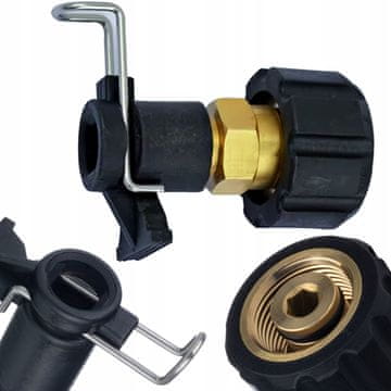 Rosfix Adapter M22X14MM – Mlaznica Za Visokotlačni Perač Zamjenski Dio Za Kärcher HD, HDS, K2–K7 | Click Tip A, Brzo Spajanje