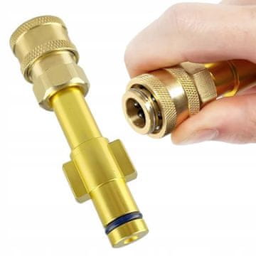 Rosfix Adapter Jetlink Proadapt Ep-HD – Adapter Za Visokotlačne Perače Elitech Yili Huter Patriot Daewoo | Brzi Priključak 1/4", Izdržljiv Materijal