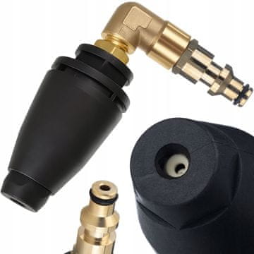 OEM Anglejet QC 90° Mlaznica – Turbodizna 90° Rotacijska | Zamjenski Dio Za Visokotlačni Perač Parkside Phd 110 C1–150 G4