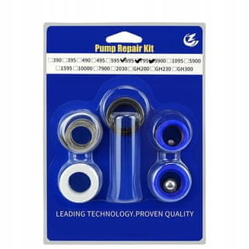Rosfix Set Za Popravak Pumpe Graco Ultra Max Ii & Ultimate Ii 695/795, Gmax, Gmax Ii 3900 | Zamjenski Dio Za Airless Uređaj Za Prskanje Graco