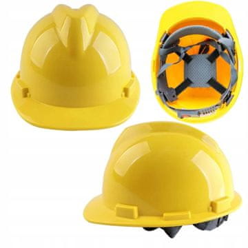 Rosfix Zaštitna Kaciga Pp-4K – Hdpe Materijal, 4 Ventilacijska Otvora | Raspon Temperatura -10°C Do +50°C