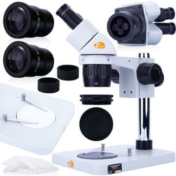 Rosfix Ganimedes S Msgs-B-Ps1 Mikroskop Binokularna Glava – Visoka Kvaliteta Optike, Zoom 20/40X, Ergonomija | Profesionalni Mikroskop
