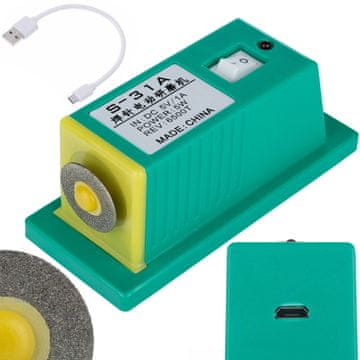 Rosfix Oštrač Za Vrhove Varilačkog Lemilice S-31A – Magnetna Konstrukcija, 5W, USB Napajanje, Visoka Tvrdoća Volframa