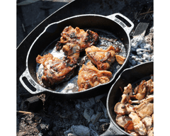 Valhal Outdoor Vanjska tava VH30H s dvije ručke