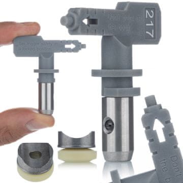 Rosfix Mlaznica Hi-Flow 217 – Preciznost 10 CM | Kompatibilno S Graco, Wagner, Titan