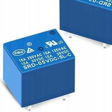 Rosfix Prijelazni Relej Srd-5Vdc-Sl-C – 1 Styk Nc/No | 5V Dc, 240Vac, 10A
