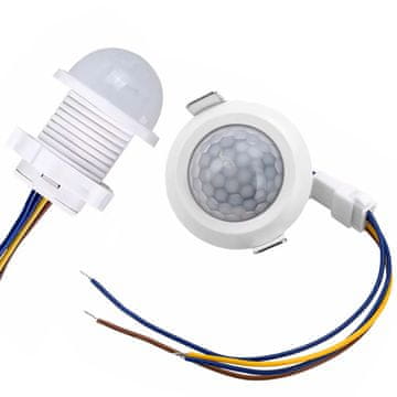 Rosfix Pir Senzor Pokreta 230V 20MM – Automatsko Paljenje Svjetla | Kut 110°, Domet 4-6M