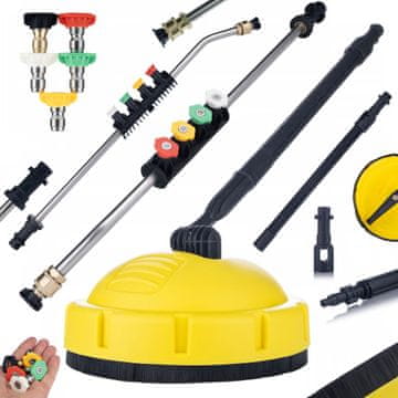 Rosfix Set Za Čišćenje T-Racer – Kompatibilno S Kärcher K2-K7 | Cijev 1/4" + 5 Mlaznica