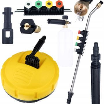 Rosfix Set T-Racer Mlaznica Za Čišćenje Pločica Zamjenski Dio Za Visokotlačni Perač Kärcher K2–K7 160 BAR 1/4" Bayonet
