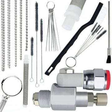 Rosfix Prstasti Filtar 60 Mesh Za Airless Raspršivač – Precizna Filtracija | Set Za Ciscenje 17-U-1