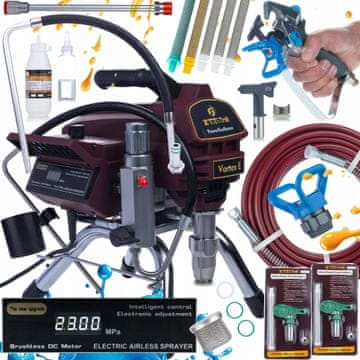 Rosfix Airless Raspršivač Vortex E – 3000W, 20MPA, 3.5L/Min | PowerXcellence Tehnologija