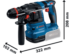 BOSCH Professional akumulatorski bušači čekić GBH 18V-22 X (0611924102)