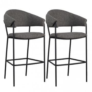 Fort Barska stolica SLAMBAR (antracit) (set 2 komada)