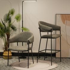 Fort Barska stolica SLAMBAR (antracit) (set 2 komada)