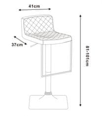 Fort Barska stolica MENATI (crna)