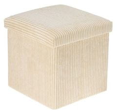 HOMESTYLING Stolica s prostorom za pohranu KO-170489980 without 38 cm cream