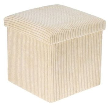 HOMESTYLING Stolica s prostorom za pohranu KO-170489980 without 38 cm cream