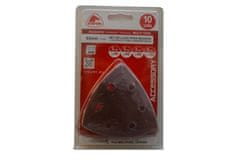 STAYER Šmirgl papir Wood sanding paper set for MULTI, 93 x 93 x 93 mm, 10 pcs.