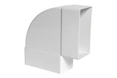 HACO Koljeno Elbow horizontal flat CKH, 2 x 220 x 55 mm 0661
