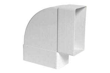 HACO Koljeno Elbow horizontal flat CKH, 2 x 220 x 55 mm 0661