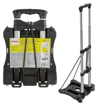 Sklopiva skladišna transportna kolica 40 kg
