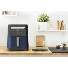 Tefal EY 801410 2-u-1 friteza na vrući zrak, plava