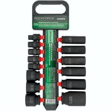 ROCKFORCE 1/2" set udarnih nasadnih ključeva, duljine 10-36 mm