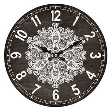 Autronic Zidni sat MDF wall clock, 34cm (HA1708)