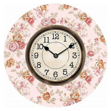 Autronic Zidni sat MDF wall clock, 34cm (HA1673)