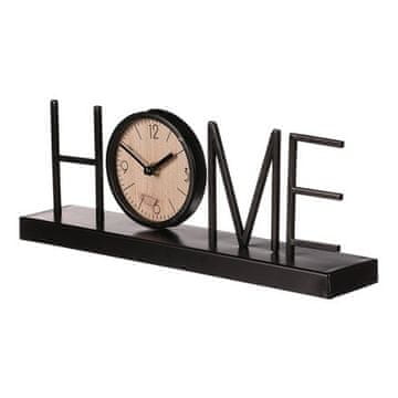 Autronic Stolni sat Table clock - word HOME metal, dial in the letter O (HW4013)