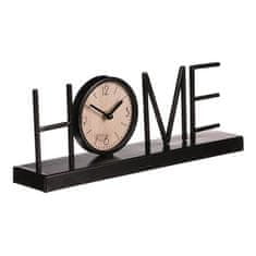 Autronic Stolni sat Table clock - word HOME metal, dial in the letter O (HW4013)