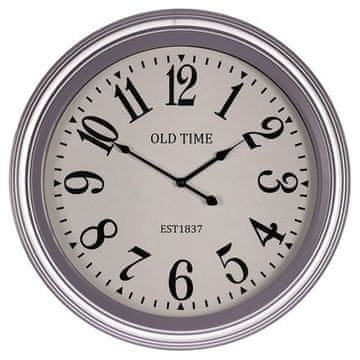 Autronic Zidni sat Wall clock - diameter 58 cm, MDF, glass and metal frame, OLD TIME (HA1757)
