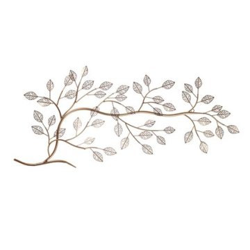 Autronic Zidna dekoracija Wall decoration - metal tree, gold (FA23-032)