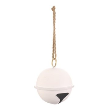 Autronic Viseći ukras Jingle Bell - hanging decoration, white (KOC509 WT)