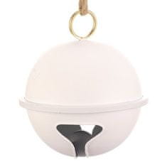 Autronic Viseći ukras Jingle Bell - hanging decoration, white (KOC509 WT)