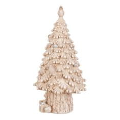 Autronic Božićni ukrasi Tree - polyresin decoration, beige color (AL1542)