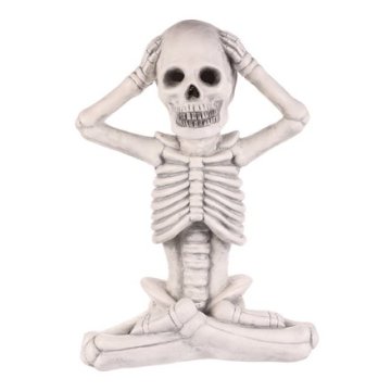 Autronic Kostur Skeleton made of magnesium - Halloween, LED lighting, gray (KEO099)