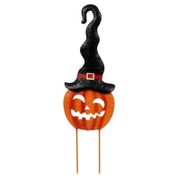 Autronic Bundeva Spooky pumpkin with hat - metal insert, orange (KOC515)