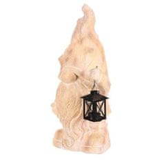 Autronic Vrtni patuljak Dwarf - with candle lantern, magnesium, wood imitation (SM514)